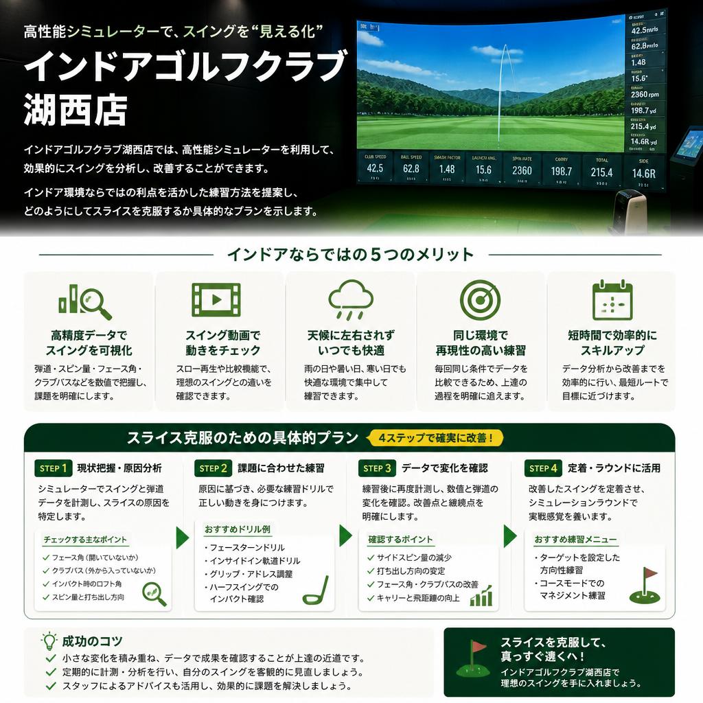 インドアゴルフでの効果的な練習方法